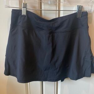 💞Ivivva Girls Black Athletic Tennis Skirt Size 12